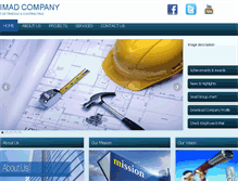 Tablet Screenshot of imadco.com